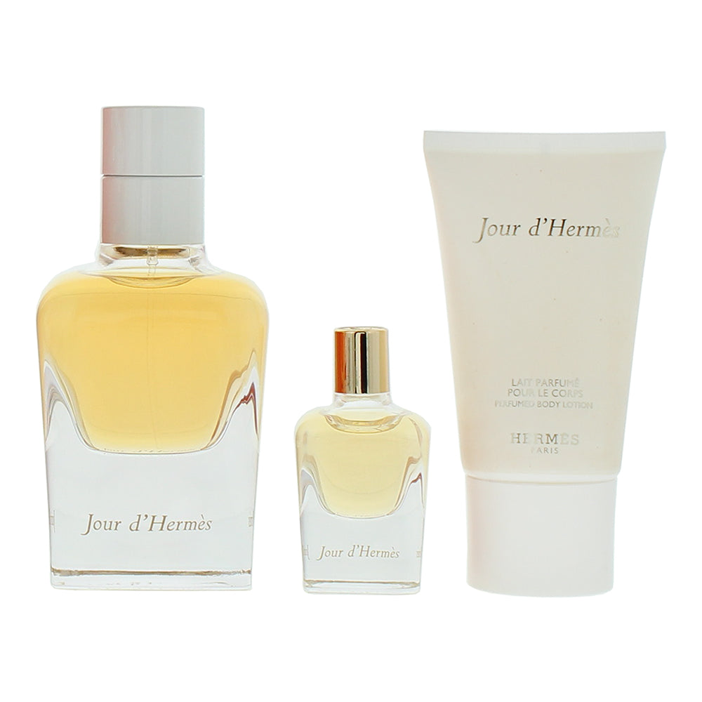 Hermès Jour D'hermès 3 Piece Gift Set: Eau de Parfum 50ml - Eau de Parfum 7.5ml  - Product