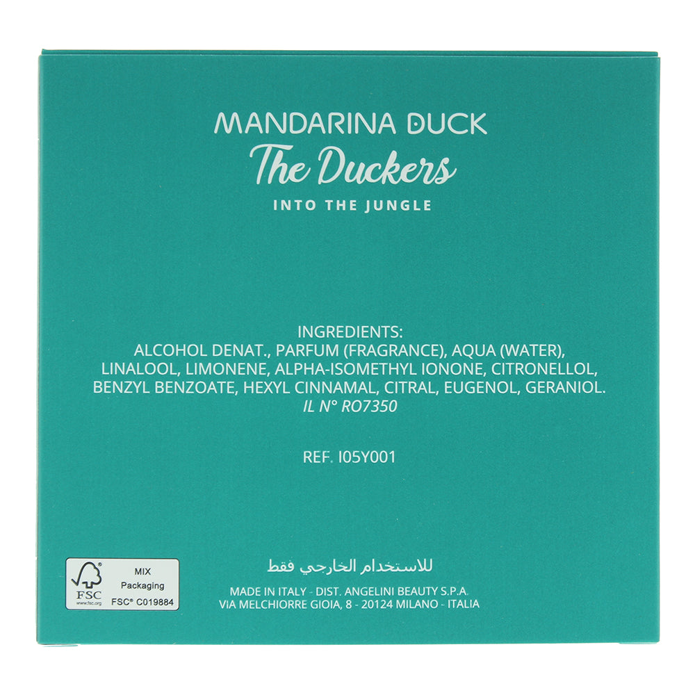 Mandarina Duck The Duckers Into The Jungle Eau de Toilette 100ml