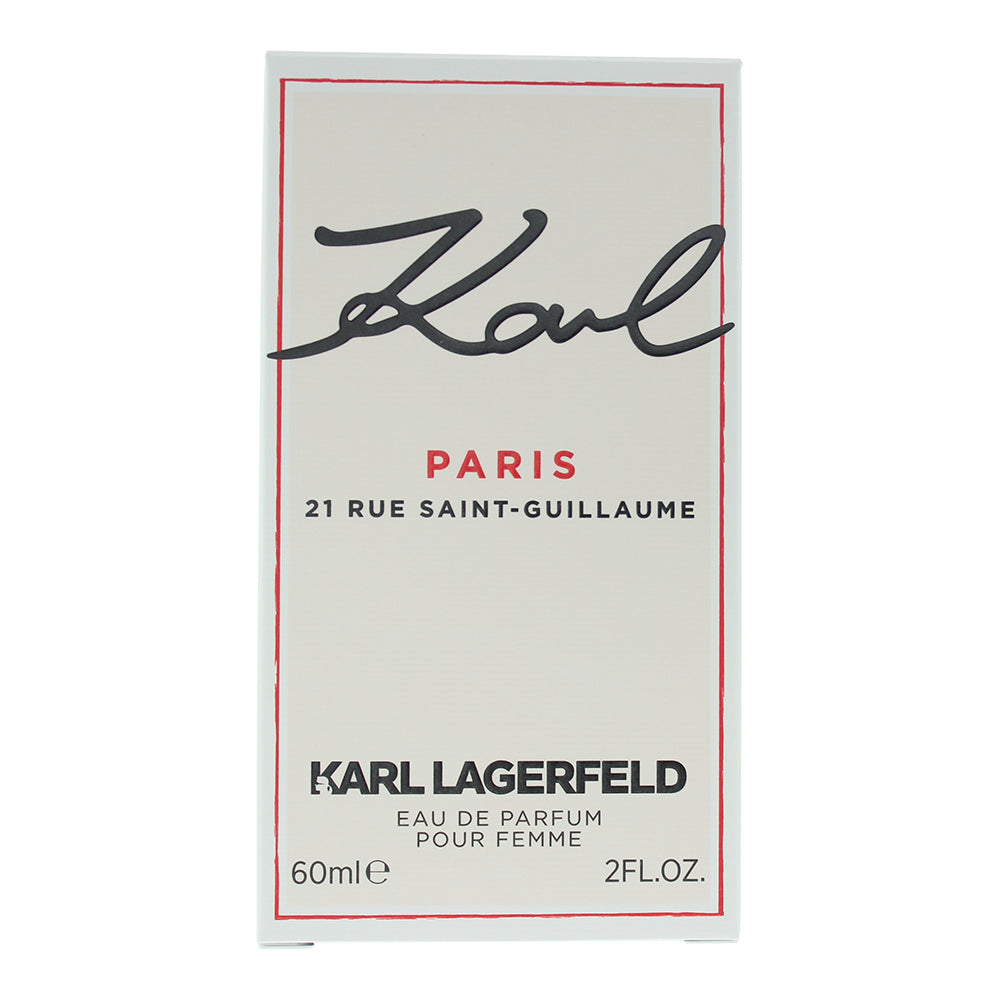 Karl Lagerfeld Paris 21 Rue Saint-Guillaume Eau de Parfum 60ml - Box