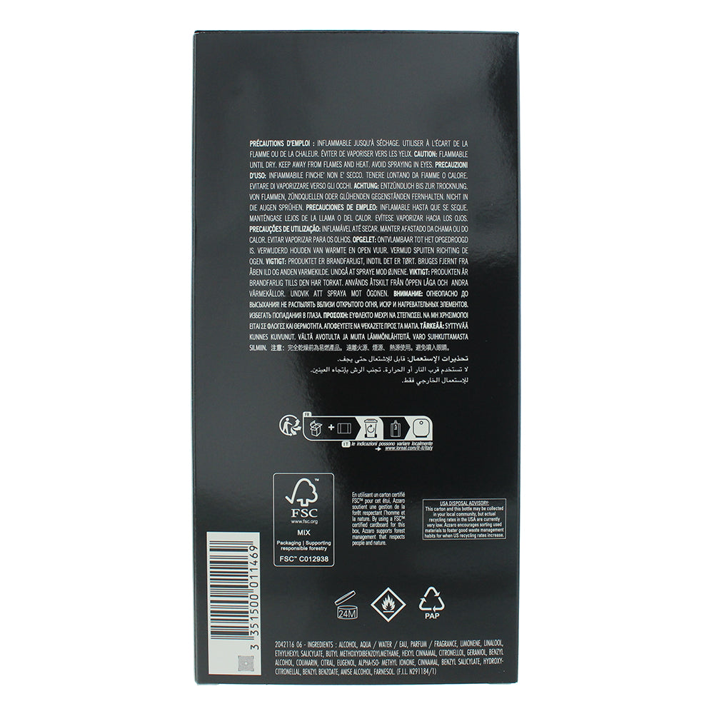 Azzaro Pour Homme Eau de Toilette 200ml