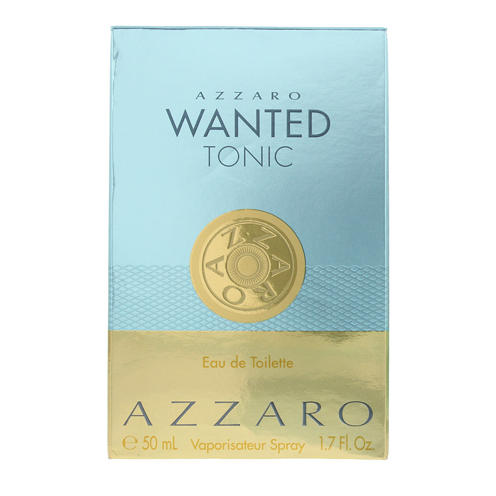 Azzaro Wanted Tonic Eau de Toilette 50ml - Box