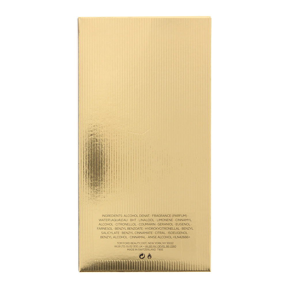 Tom Ford Black Orchid Parfum 100ml - Ingredients