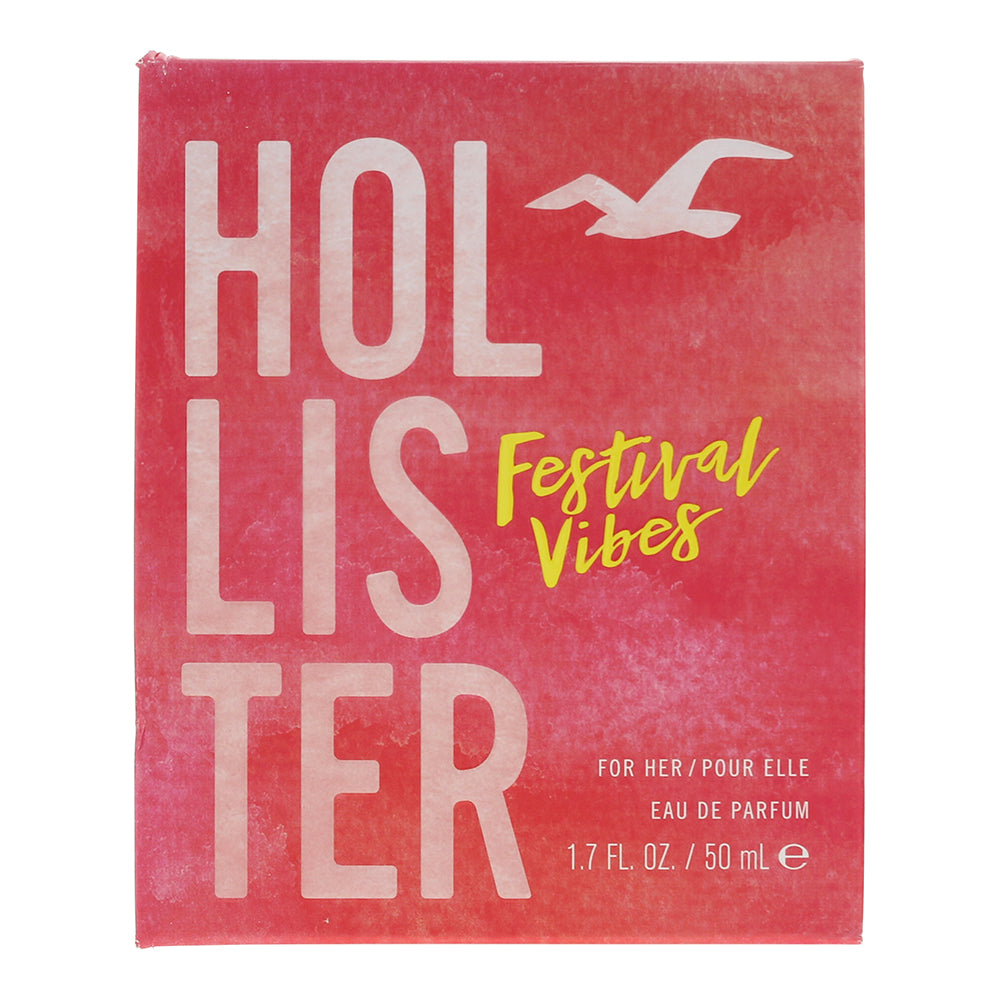 Hollister Festival Vibes Eau de Parfum 50ml - Box