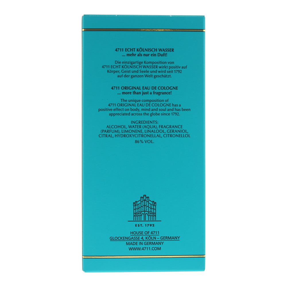 4711 Eau De Cologne 100ml