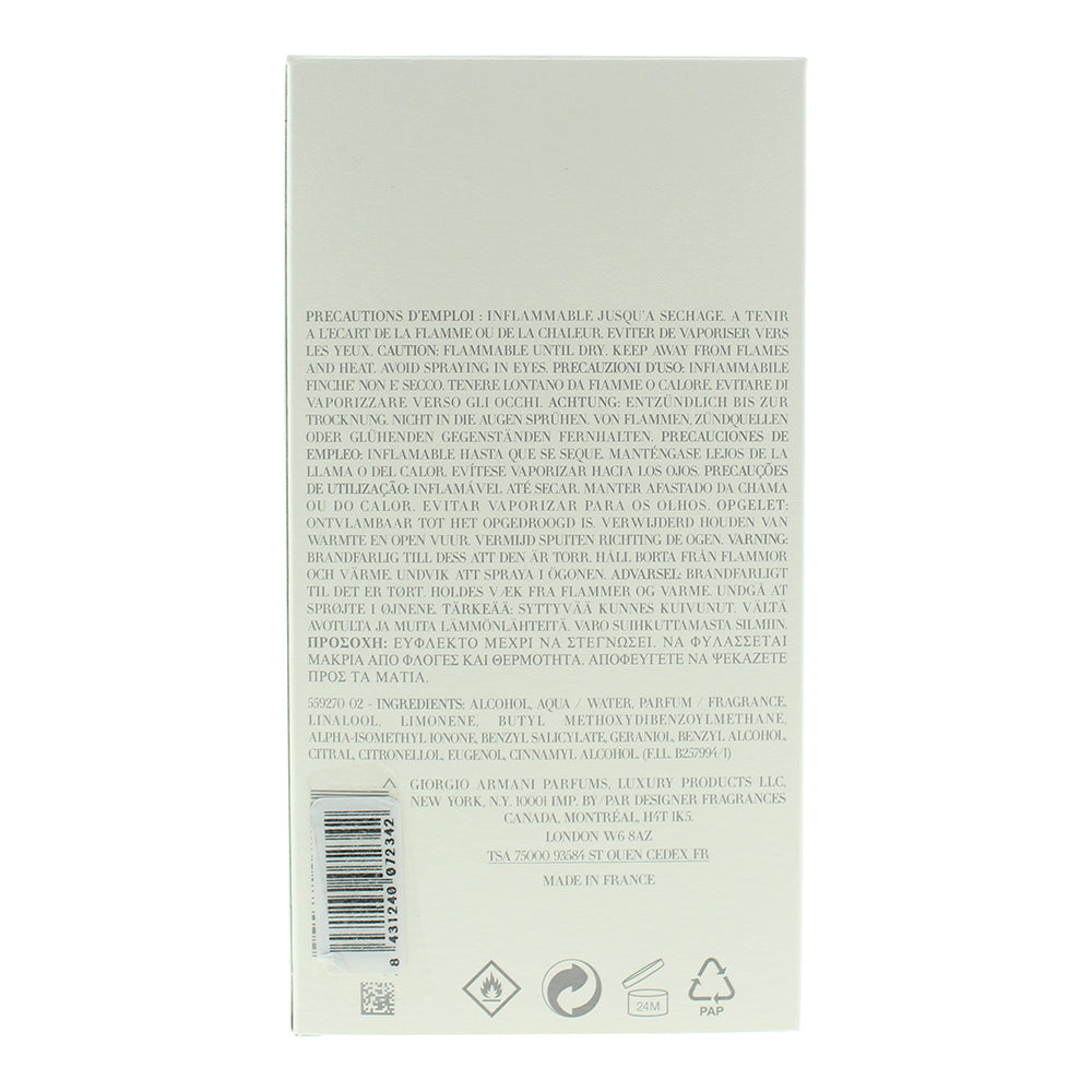 Giorgio Armani Acqua Di Giò Pour Homme Eau de Toilette 200ml