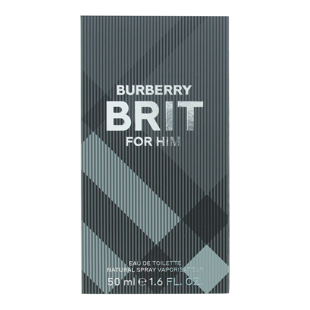 Burberry Brit For Him Eau de Toilette 50ml - Box