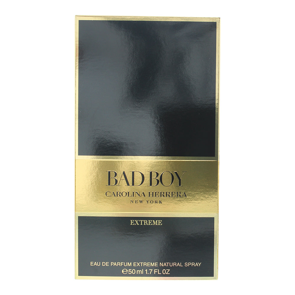 Carolina Herrera Bad Boy Extreme Eau de Parfum 50ml - Box