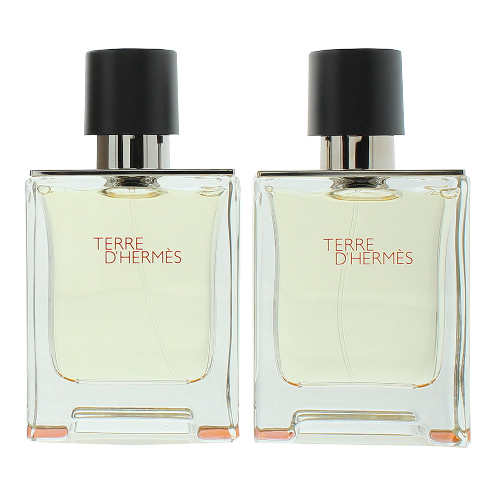 Hermès Terre D'hermès 2 Piece Gift Set: Eau de Toilette 2 x 50ml - Product