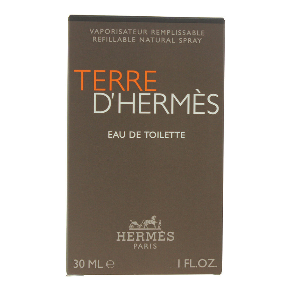 Hermès Terre D'hermès Refillable Eau de Toilette 30ml - Box