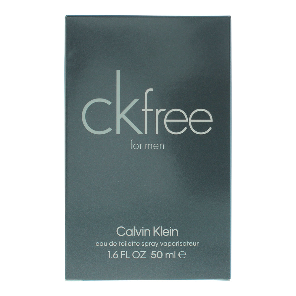 Calvin Klein Ck Free For Men Eau de Toilette 50ml - Box