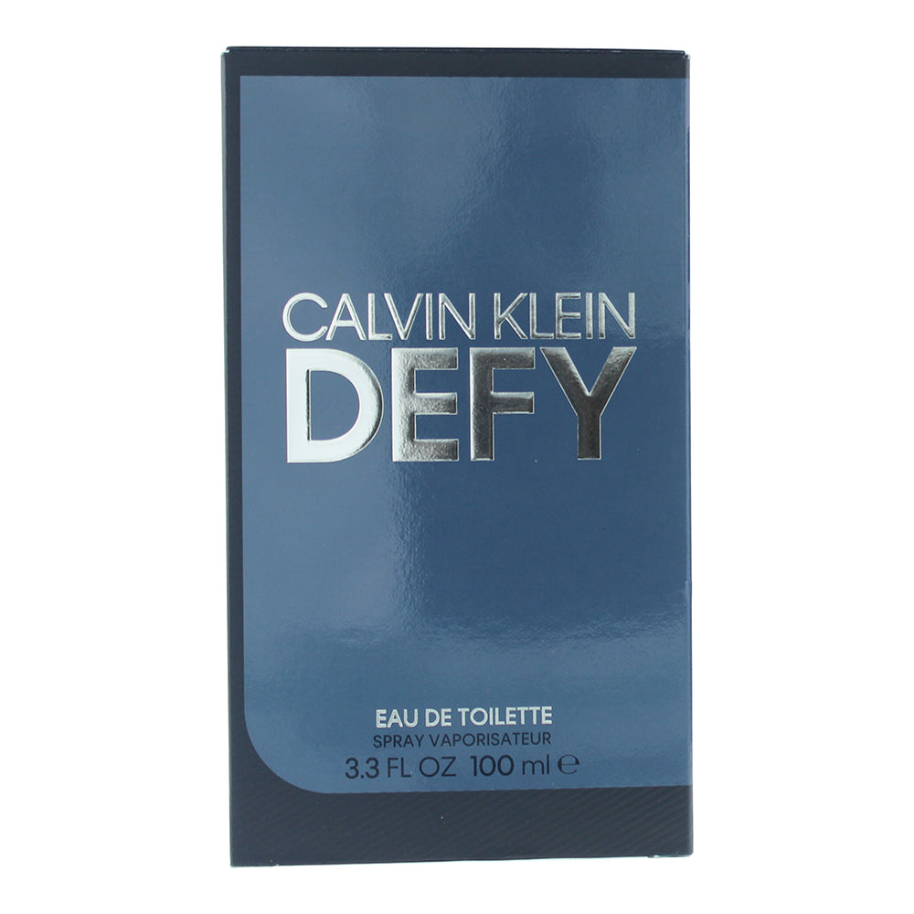 Calvin Klein Defy Eau de Toilette 100ml - Box