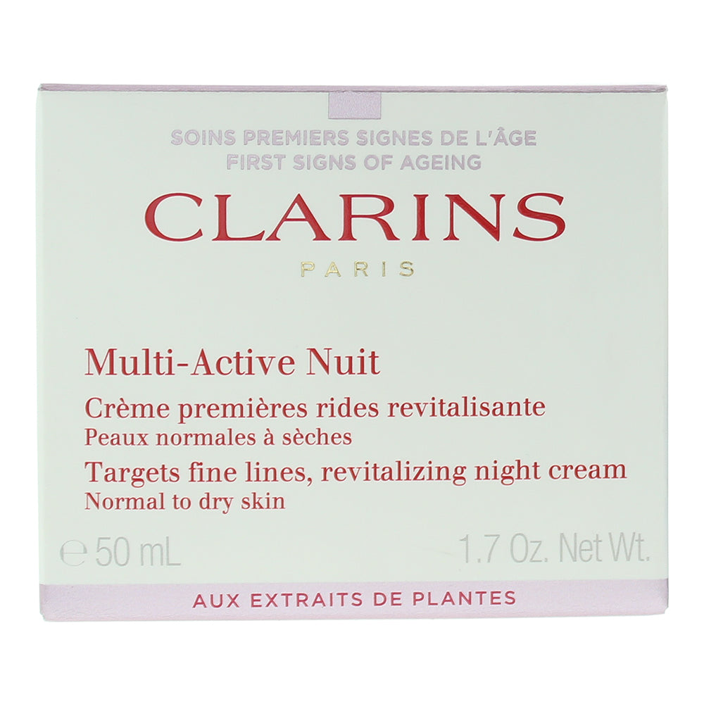 Clarins Multi-Active Normal/Dry Skin Night Cream 50ml - Box
