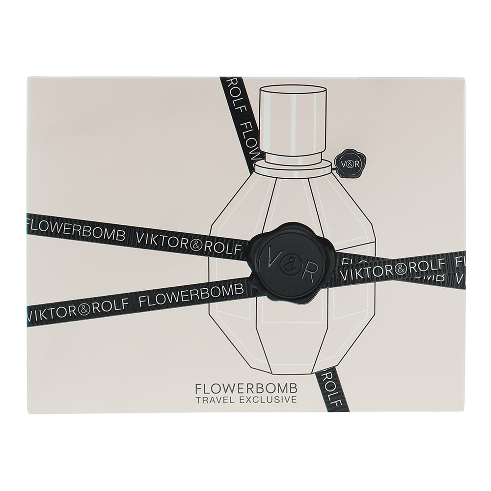 Viktor & Rolf Flowerbomb 2 Piece Gift Set: Eau de Parfum 100ml - Eau de Parfum 2 - Box