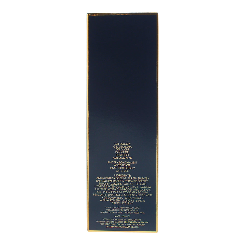 Dolce & Gabbana K Shower Gel 200ml
