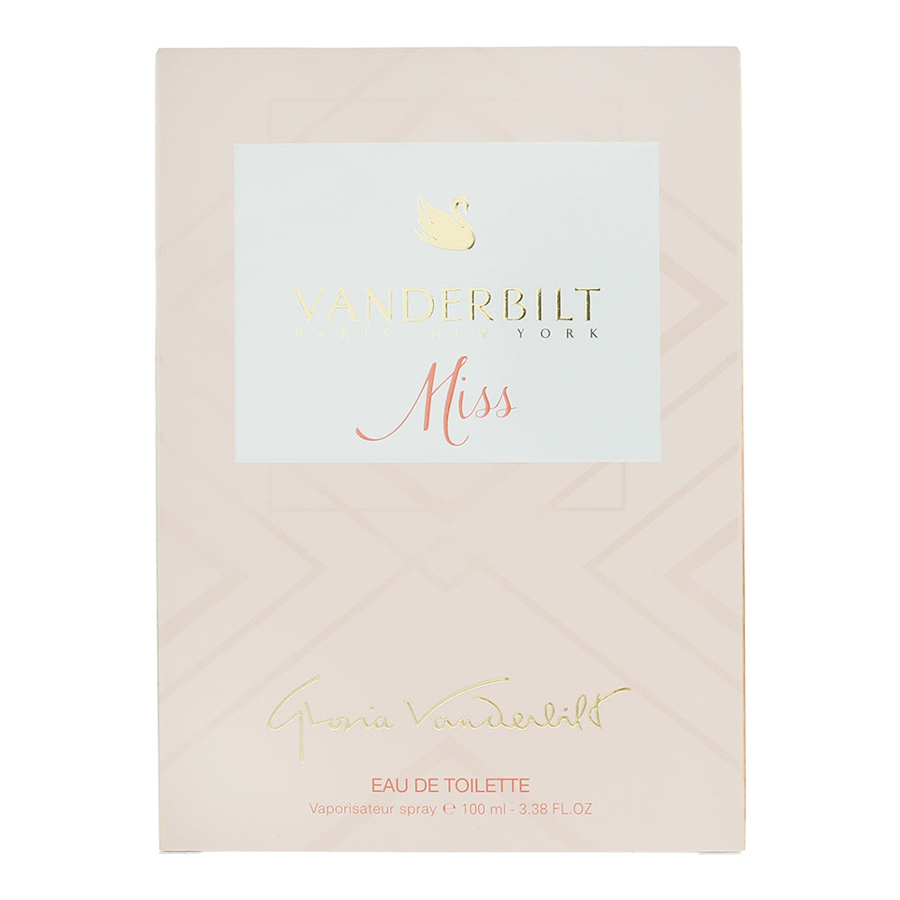 Gloria Vanderbilt Miss Vanderbilt Eau de Toilette 100ml - Box