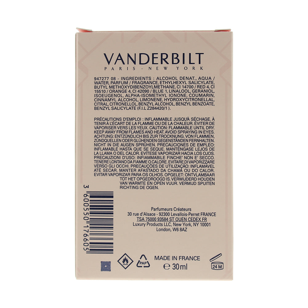Gloria Vanderbilt Miss Vanderbilt Eau de Toilette 30ml