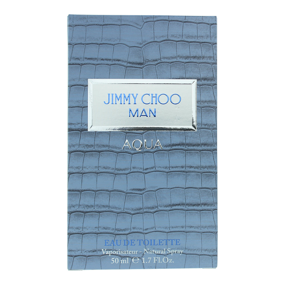 Jimmy Choo Man Aqua Eau de Toilette 50ml - Box