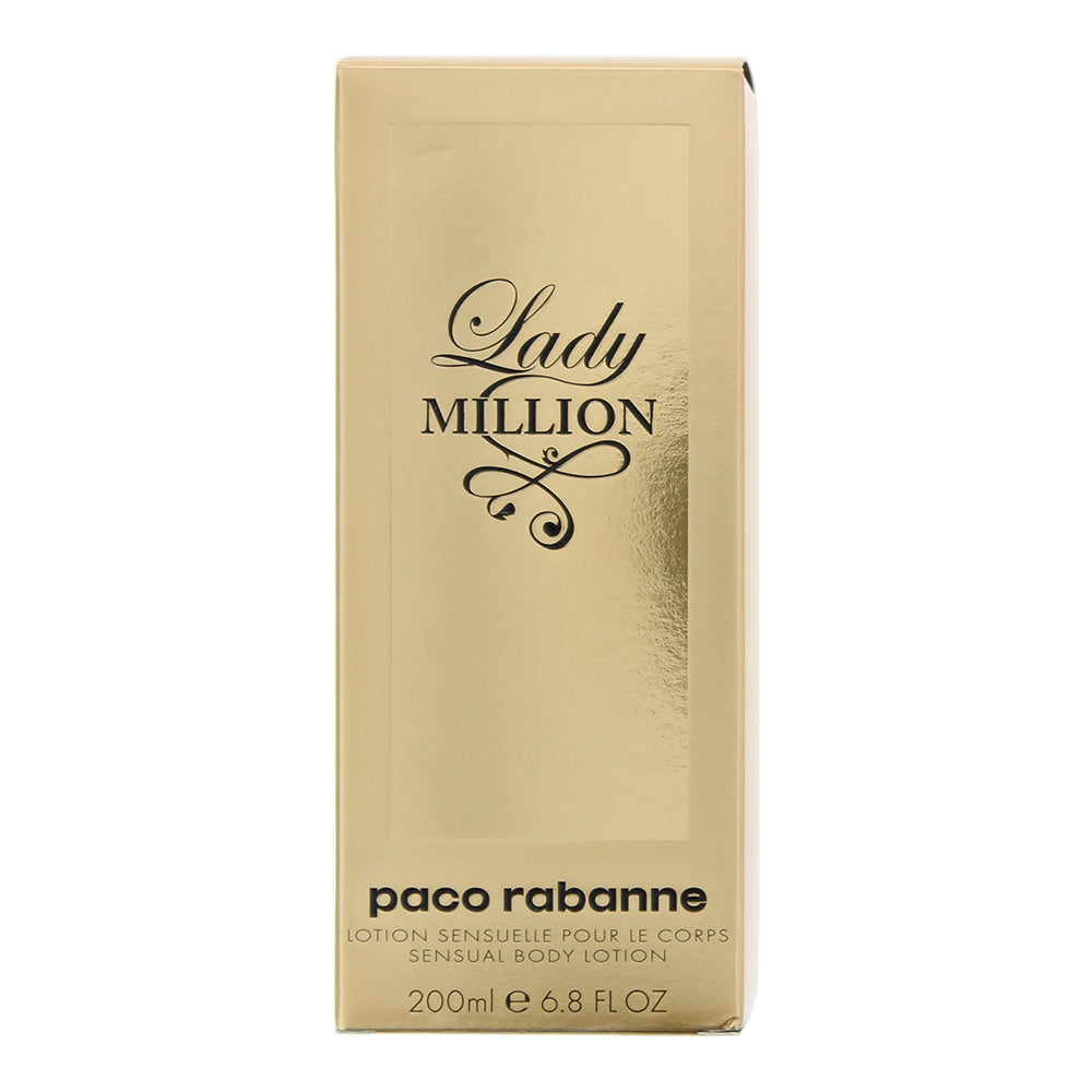 Paco Rabanne Lady Million Body Lotion 200ml - Box