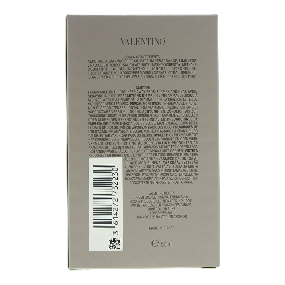 Valentino Uomo Eau de Toilette 50ml
