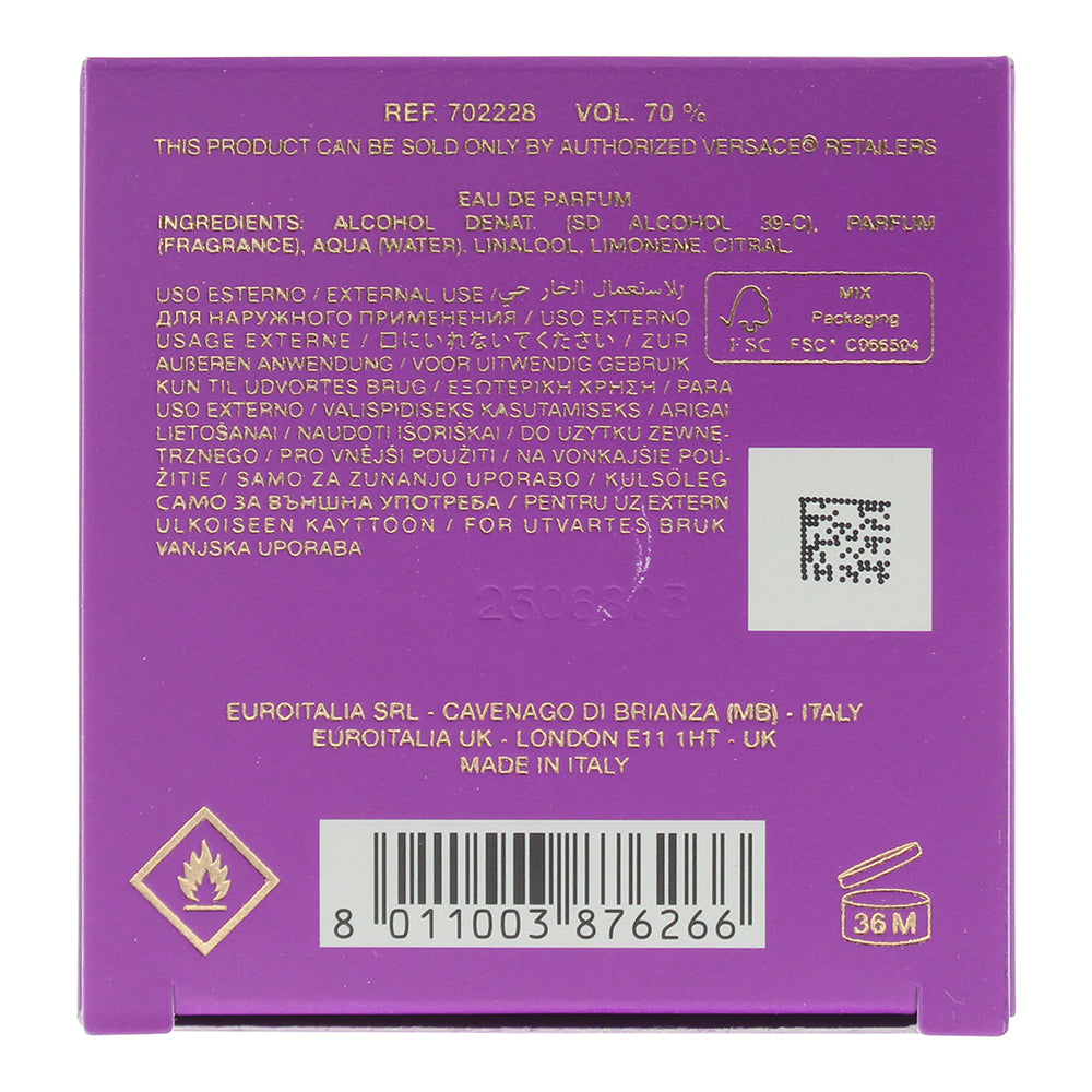 Versace Dylan Purple Eau de Parfum 30ml