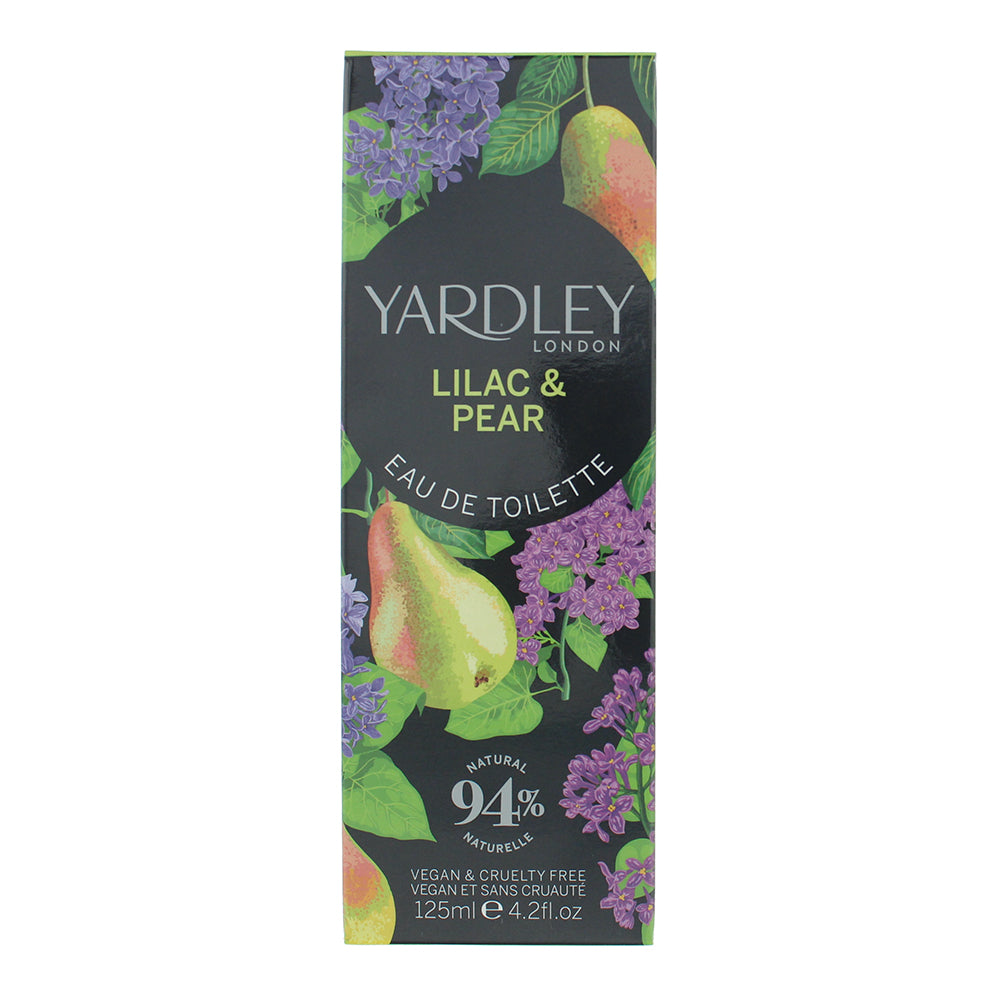 Yardley Lilac & Pear Eau de Toilette 125ml - Box