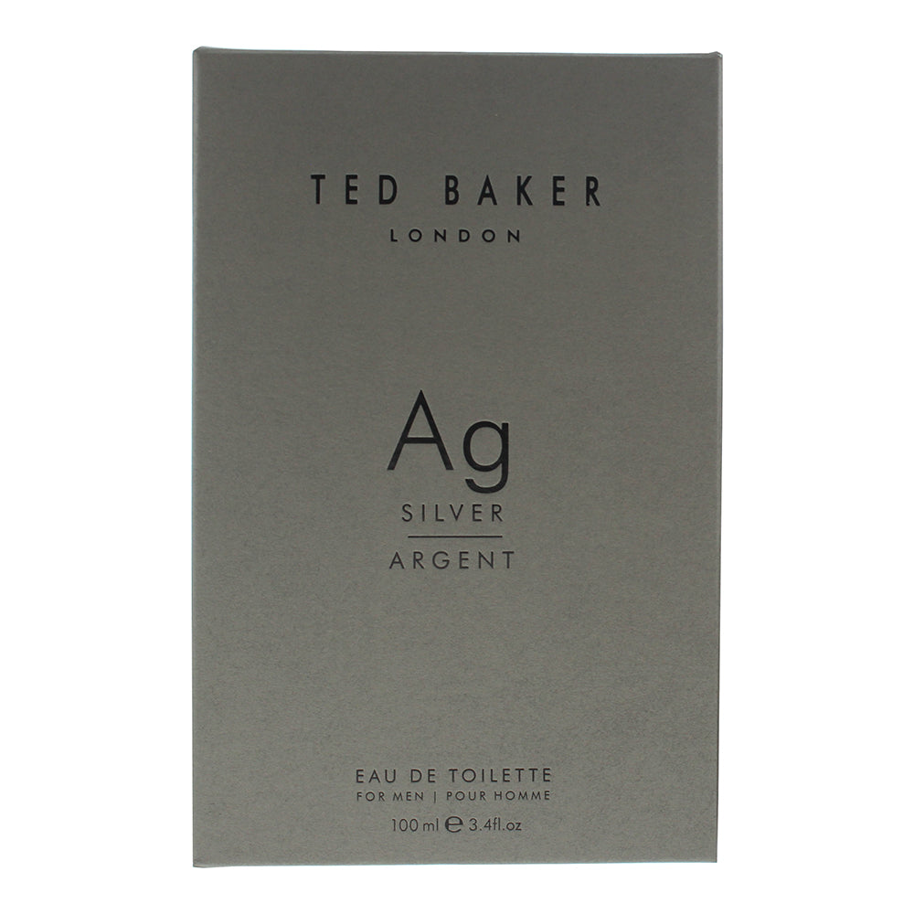 Ted Baker Tonics Ag Silver Eau De Toilette 100ml - Box