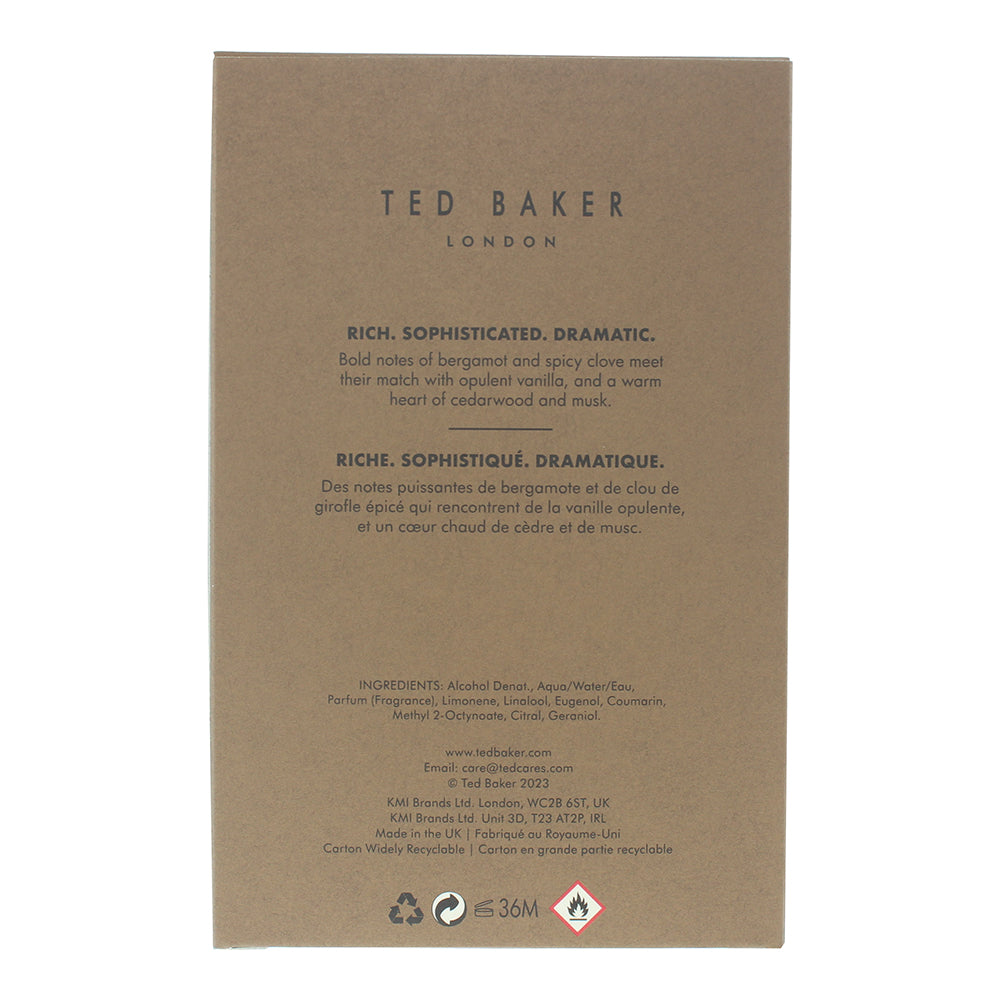 Ted Baker Tonics Au Gold Eau De Toilette 100ml