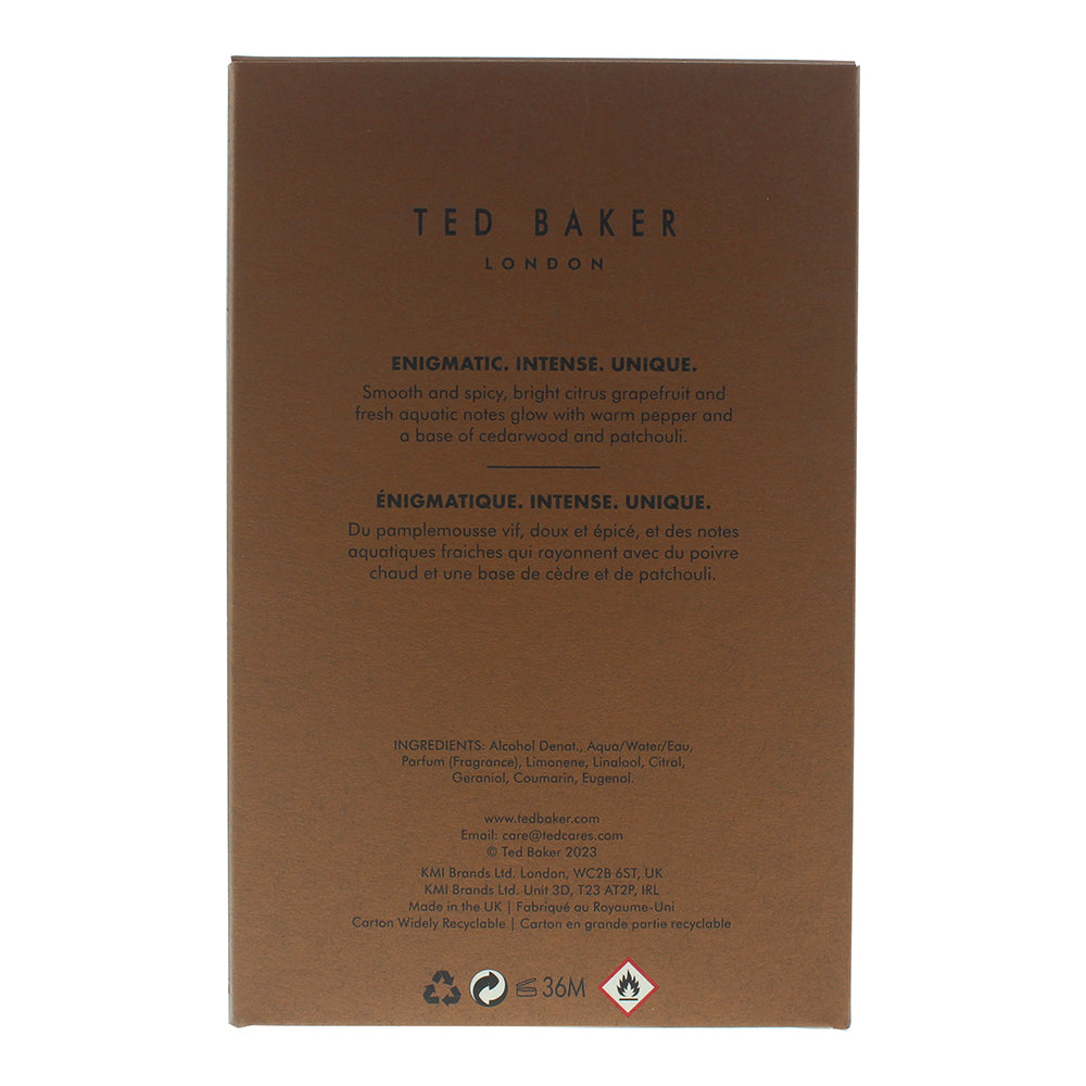 Ted Baker Tonics Cu Copper Eau de Toilette 100ml