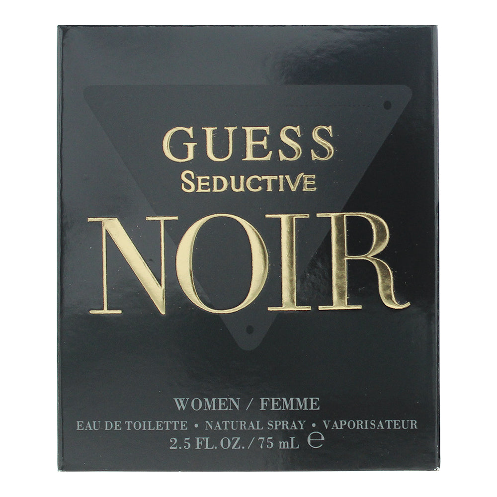 Guess Seductive Noir Eau de Toilette 75ml - Box