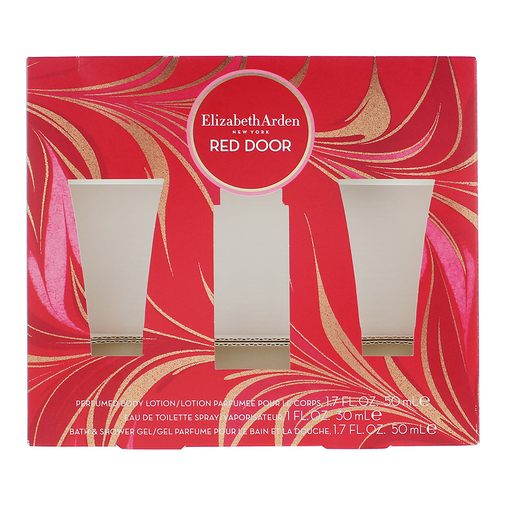 Elizabeth Arden Red Door 3 Piece Gift Set: Eau de Toilette 30ml - Body Lotion 50 - Box