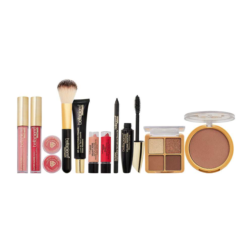 Bellapierre Cosmetics Ultimate Gift Set Nude 12 Piece Gift Set: Eye Palette 4.8g - Product
