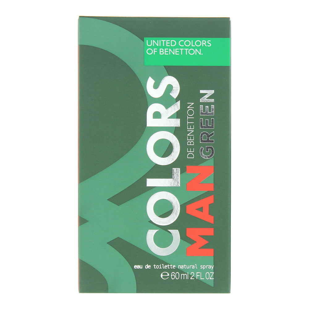 Benetton Colors De Benetton Green Eau de Toilette 60ml - Box