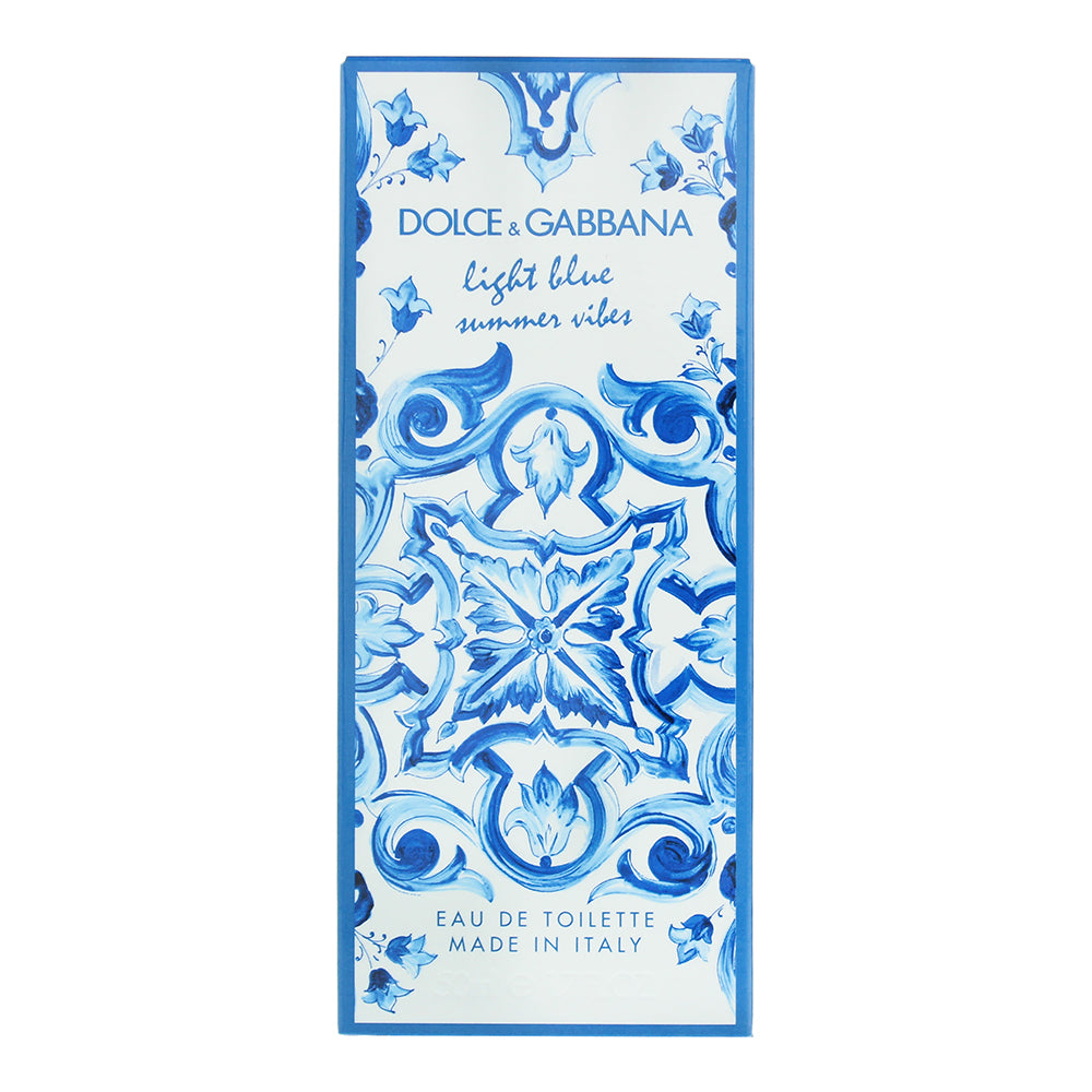 Dolce & Gabbana Light Blue Summer Vibes Eau de Toilette 50ml - Box