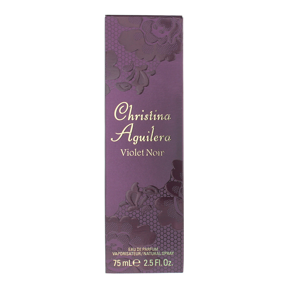 Christina Aguilera Violet Noir Eau de Parfum 75ml - Box