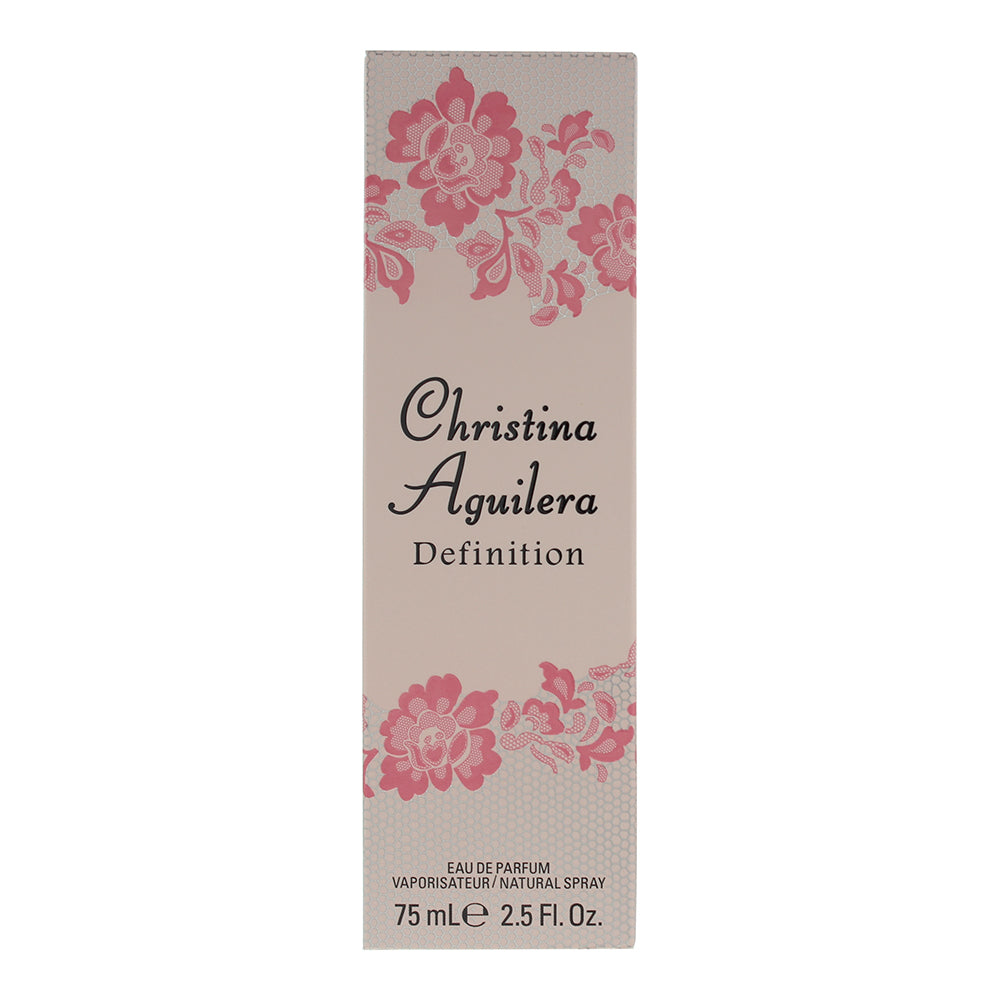 Christina Aguilera Definition Eau de Parfum 75ml - Box