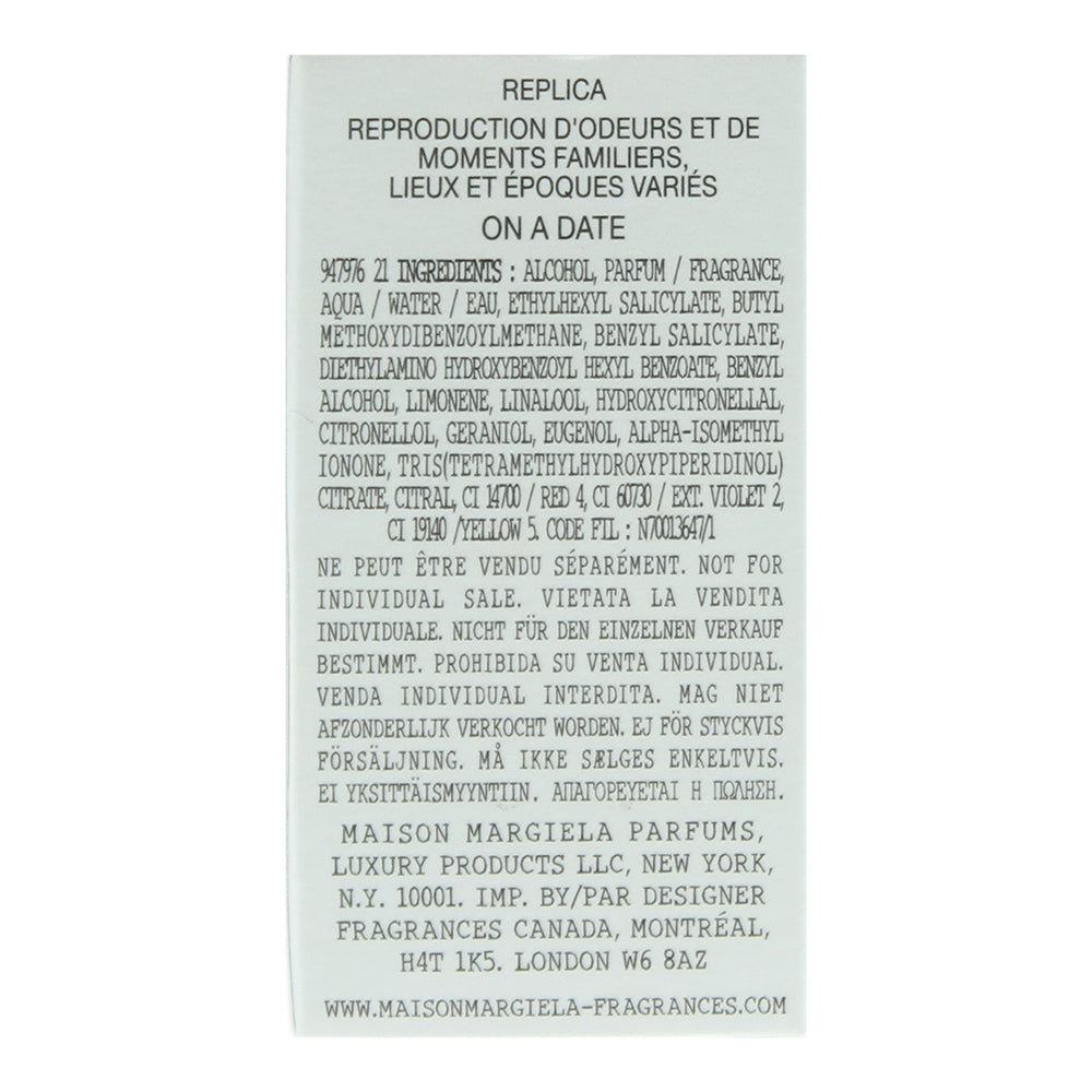 Maison Margiela Replica On A Date Mini Eau de Toilette 7ml