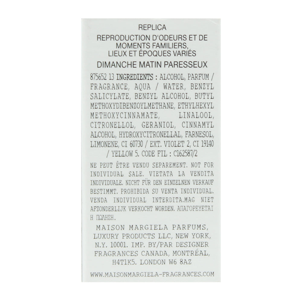 Maison Margiela Replica Lazy Sunday Morning Mini Eau de Toilette 7ml