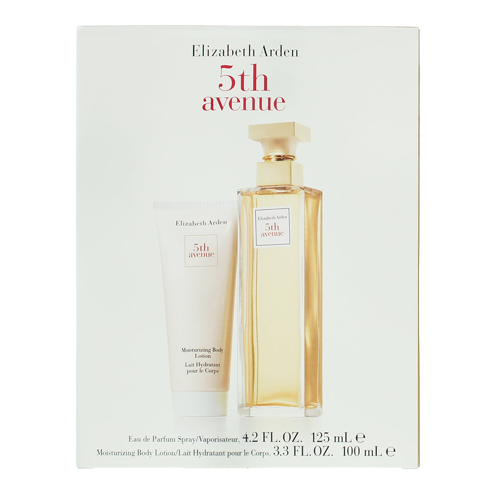 Elizabeth Arden 5Th Avenue 2 Piece Gift Set: Eau de Parfum 125ml - Body Lotion 1 - Box