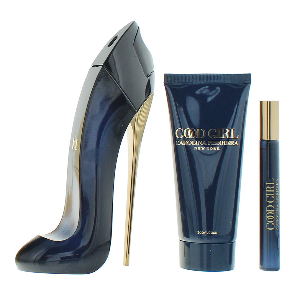 Carolina Herrera Good Girl 3 Piece Gift Set: Eau de Parfum 80ml - Eau de Parfum  - Product