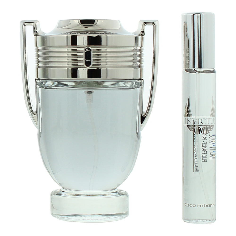 Paco Rabanne Invictus 2 Piece Gift Set: Eau de Toilette 100ml - Eau de Toilette  - Product