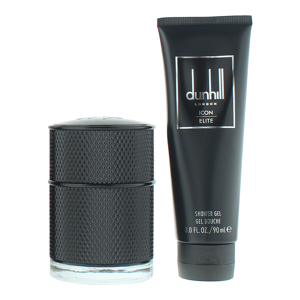 Dunhill Icon Elite 2 Piece Gift Set: Eau de Parfum 50ml - Shower Gel 90ml - Product