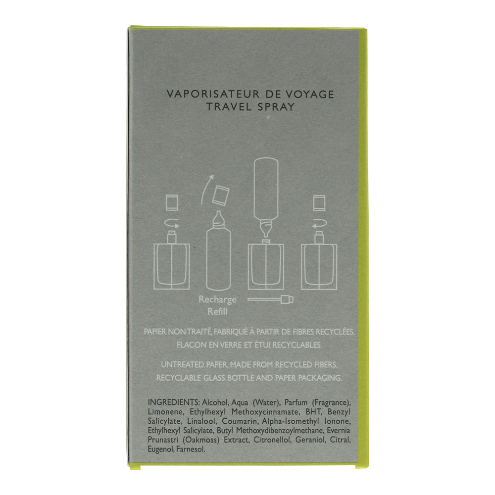 Hermès H24 Refillable Eau de Toilette 30ml - Ingredients