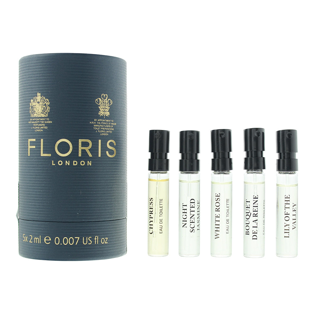 Floris Discovery Collection Floral 5 Piece Gift Set: Eau de Toilette 5 x 2ml