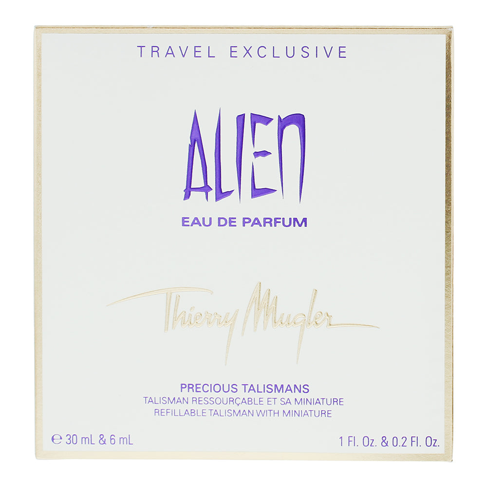 Mugler Alien 2 Piece Gift Set: Eau de Parfum 30ml - Eau de Parfum 6ml - Box