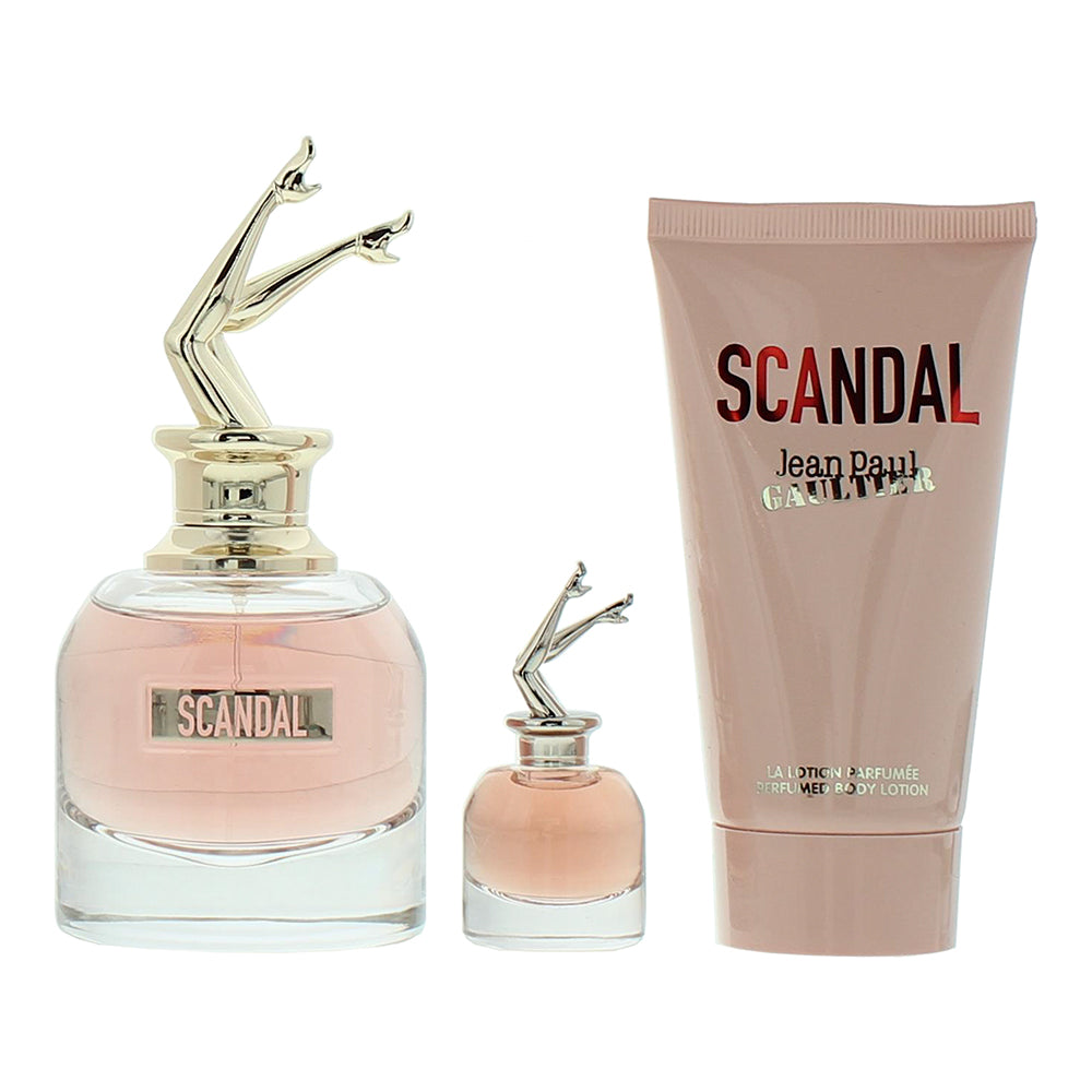 Jean Paul Gaultier Scandal 3 Piece Gift Set: Eau de Parfum 50ml - Body Lotion 75 - Product