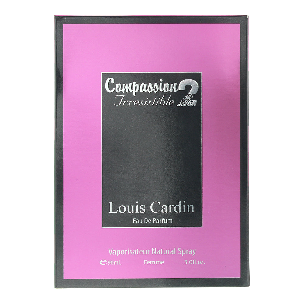 Louis Cardin Compassion 2 Irresistible Eau de Parfum 90ml - Box