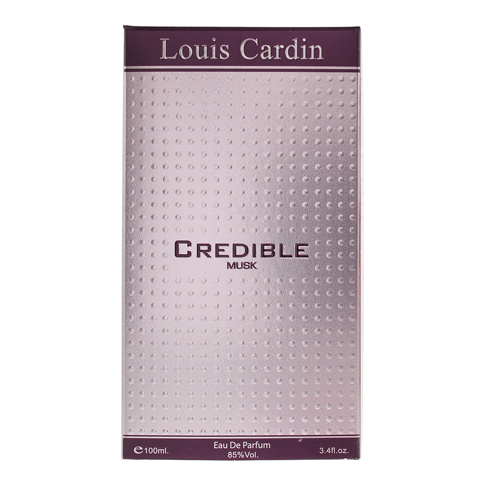 Louis Cardin Credible Musk Eau de Parfum 100ml - Box