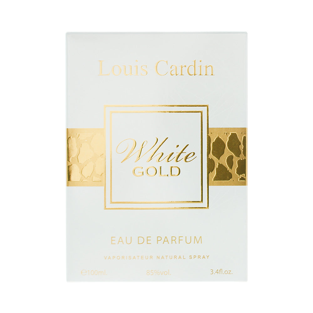 Louis Cardin White Gold Eau de Parfum 100ml - Box