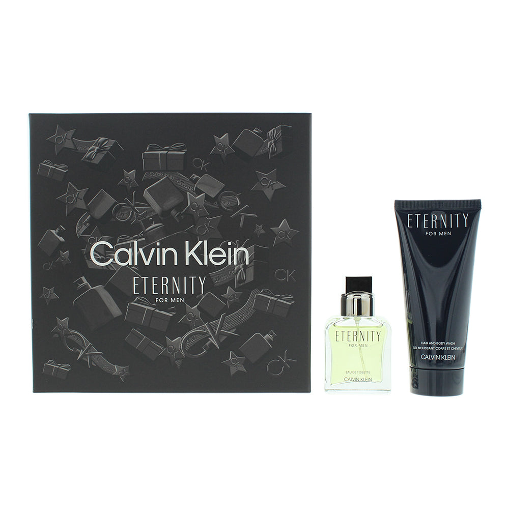 Calvin Klein Eternity For Men 2 Piece Gift Set: Eau de Toilette 30ml - Body Wash