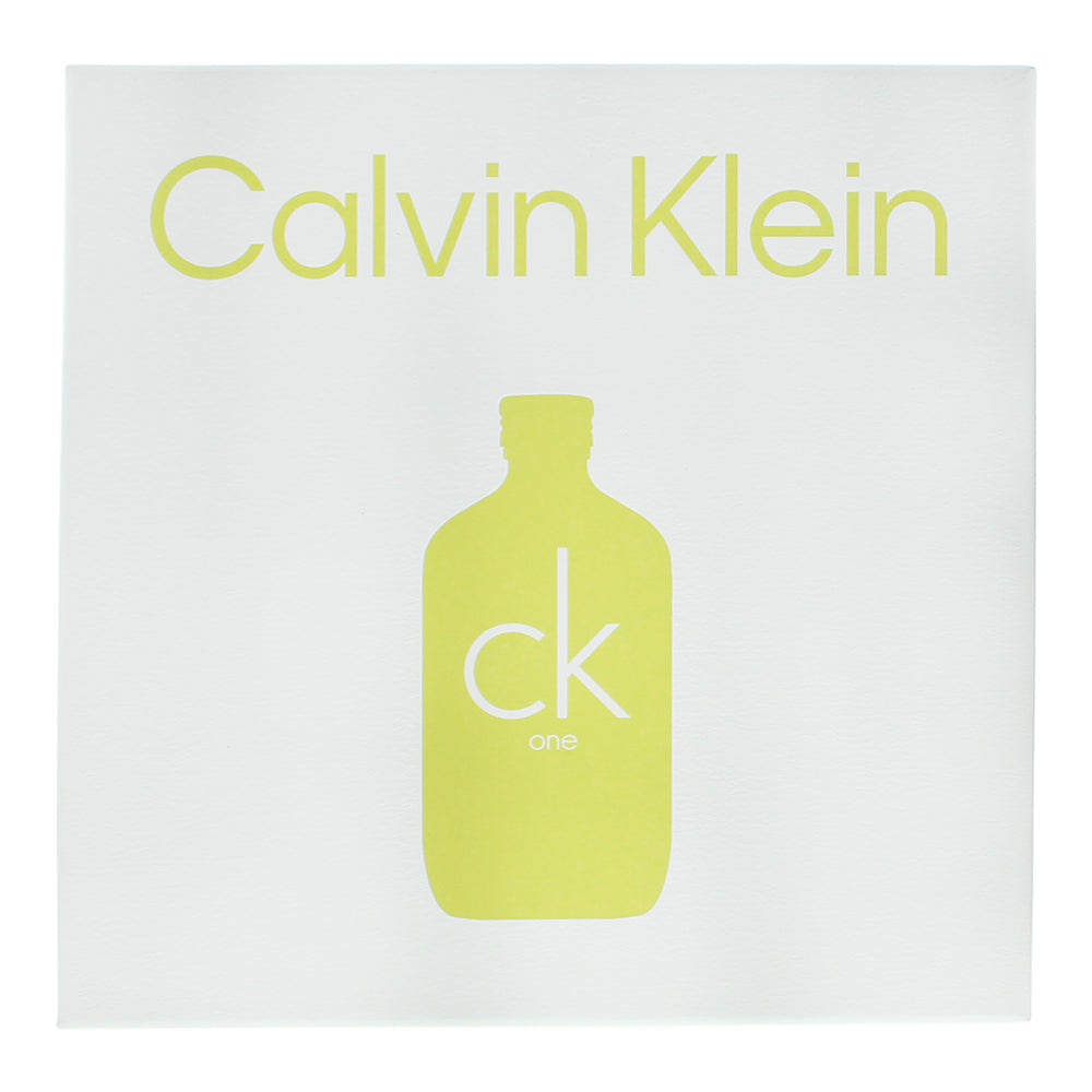 Calvin Klein Ck One 2 Piece Gift Set: Eau de Toilette 100ml - Deodorant Spray 15 - Box